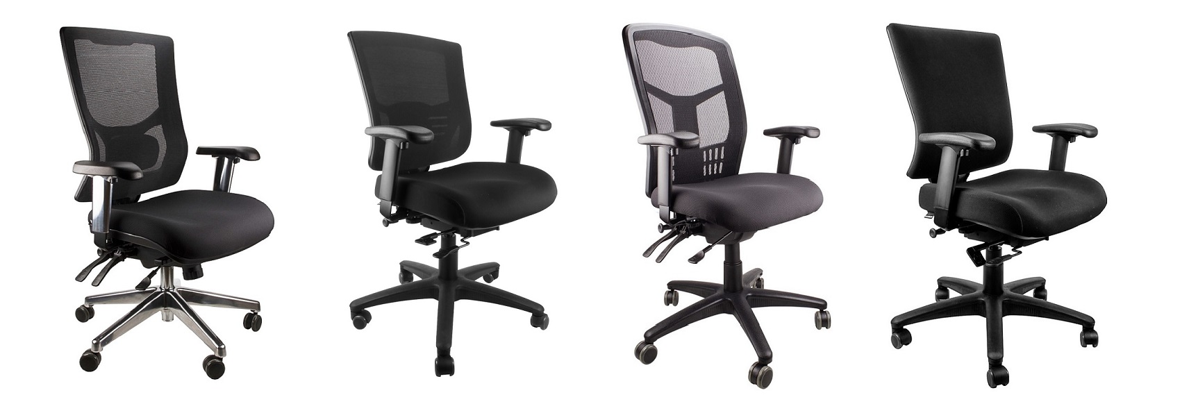 M&R and Stateline Boardroom Chairs: Mirae High Back with Arms and Headrest Boardroom Chair